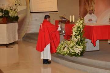 Procesión de Santiago Apóstol en Lomo Cementerio-Telde (Foto Francisco Javier Santana)